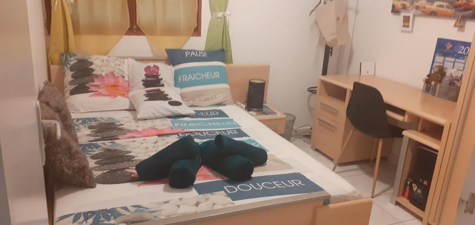 Ferienwohnung Le P'Tit Nid Cocodydy Baillif Exterior foto
